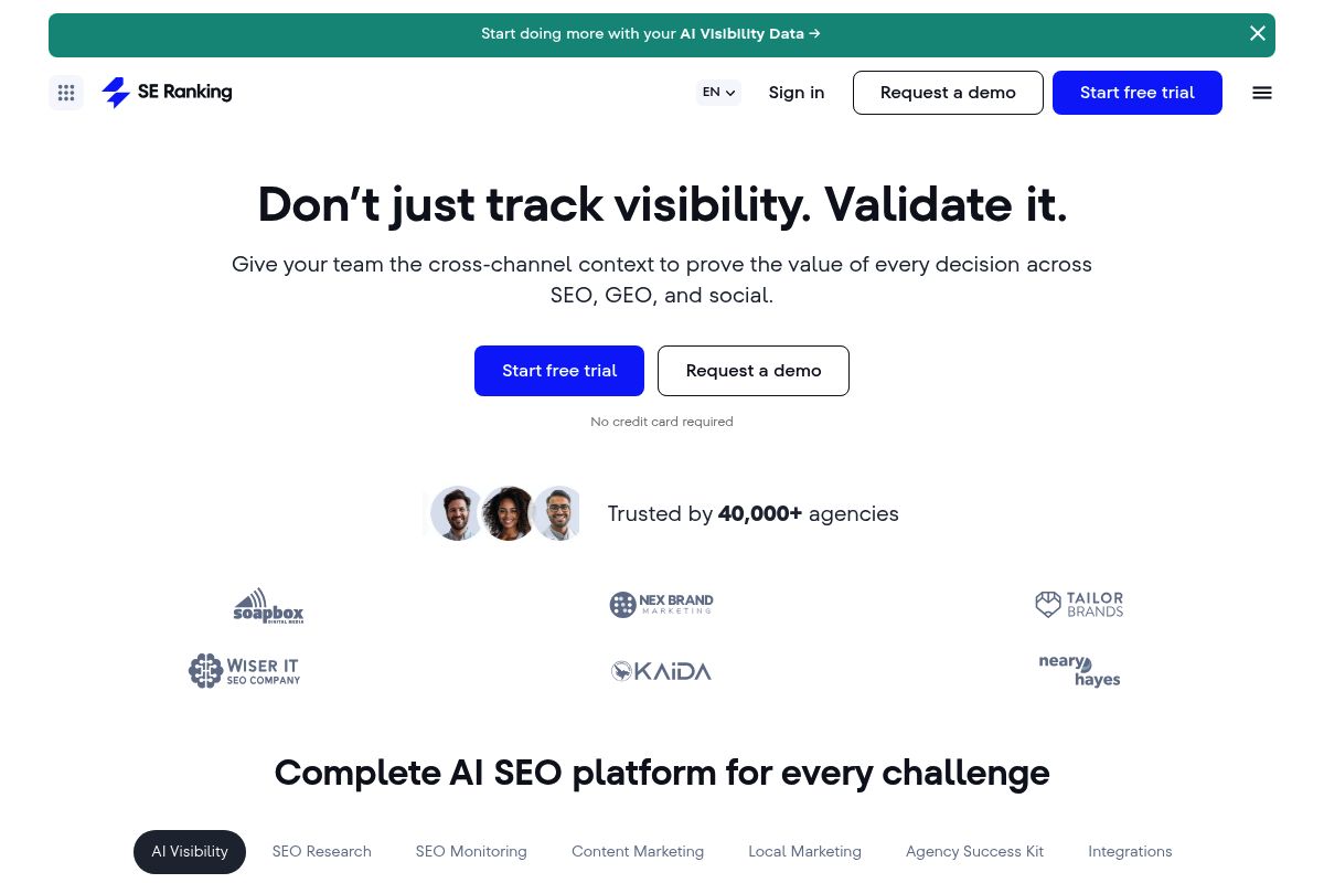 3. SE Ranking: Best for Daily Tracking at a Mid-Range Price