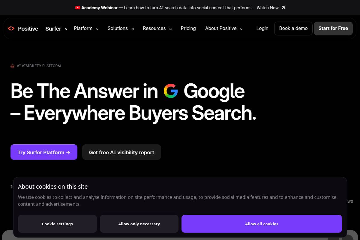 4. Surfer: Best for On-Page Optimization While Writing