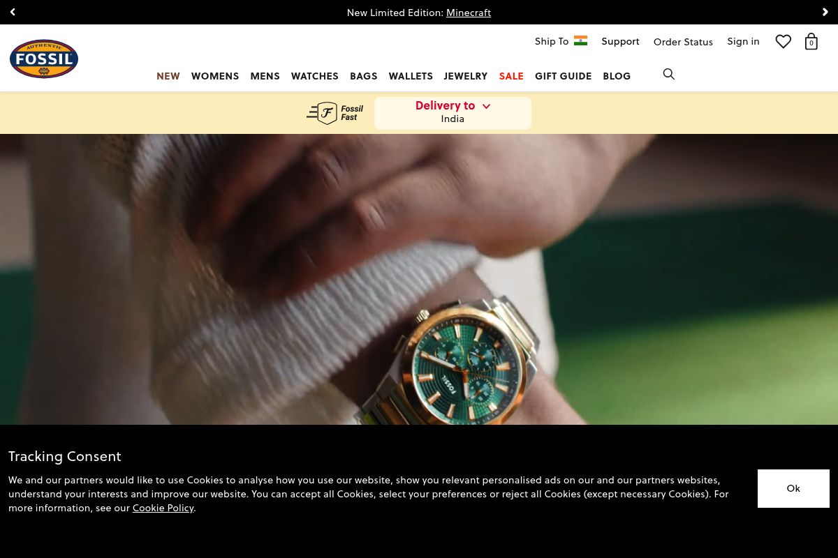 5. Fossil: Best for Fashion-Forward Retail Presence