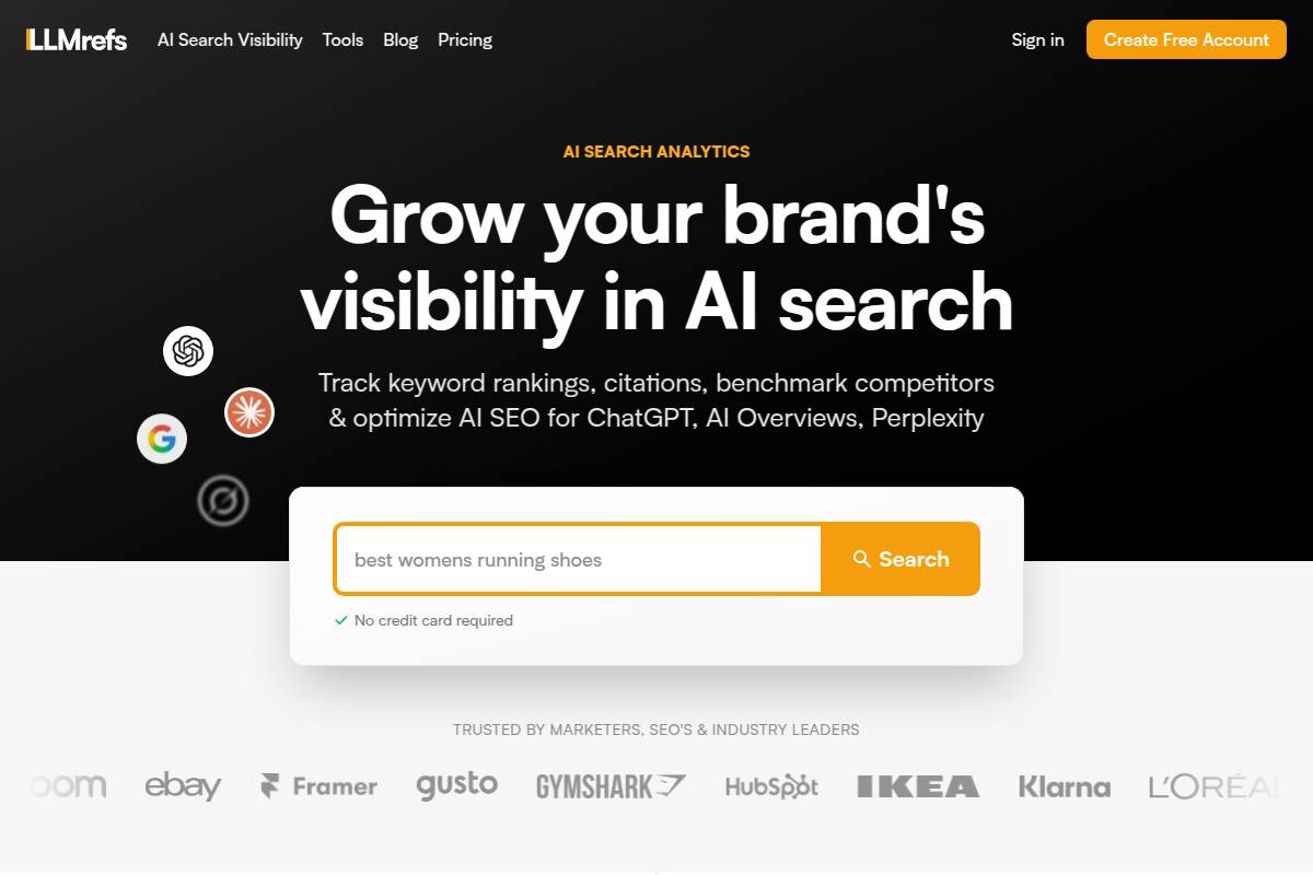 5. LLMrefs: Best for Testing AI Visibility for Free