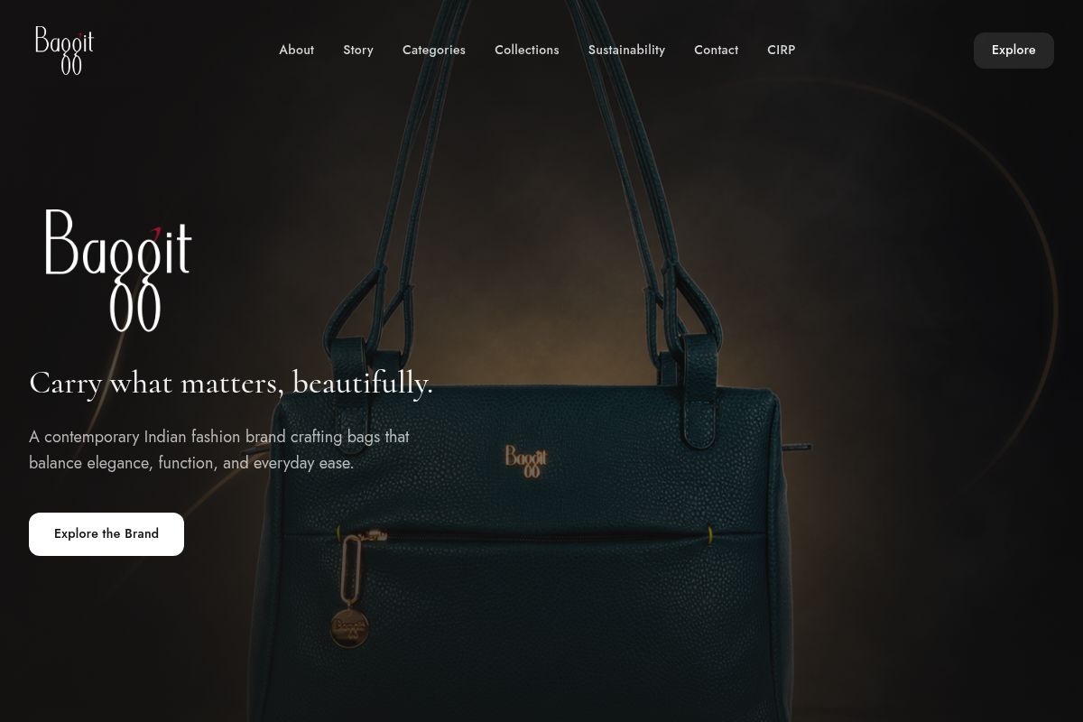 9. Baggit: Best for Accessible Indian Fashion Accessories