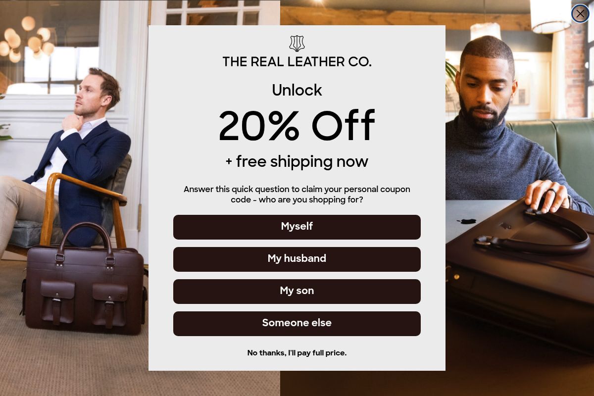 9. The Real Leather Co.: Best for Slim Everyday Commuters